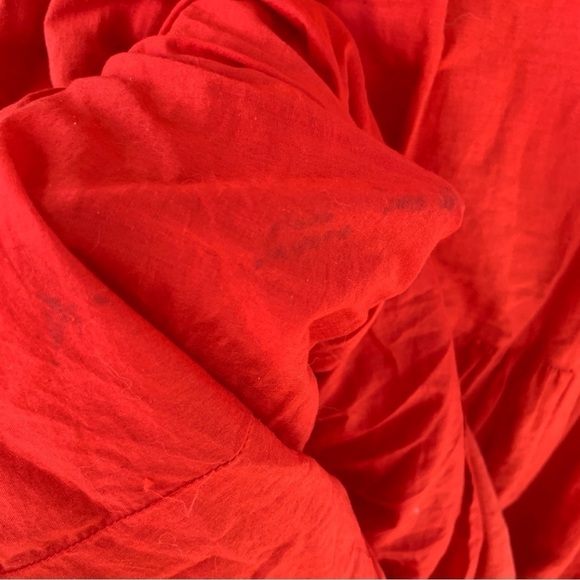 Tommy Bahama Lena Tiered Maxi Dress in Poppy Red Size S - Picture 6 of 8